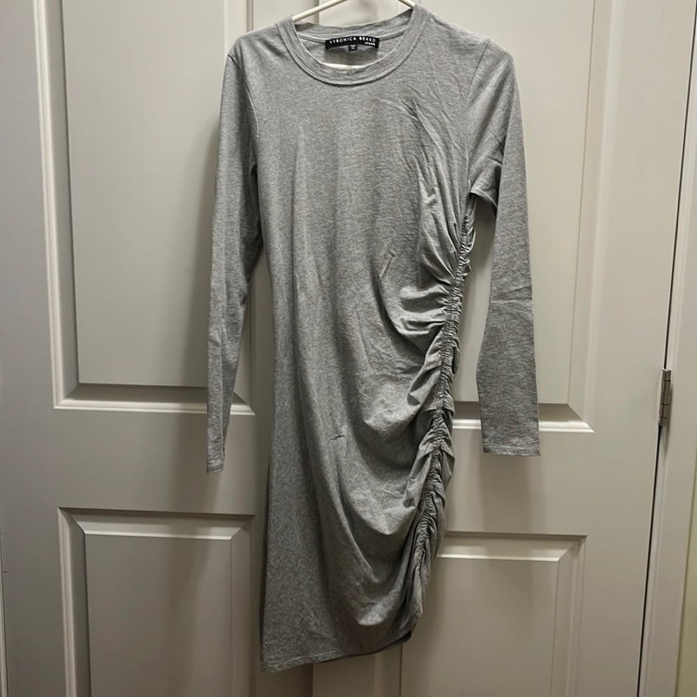 Veronica Beard gray cotton dress
